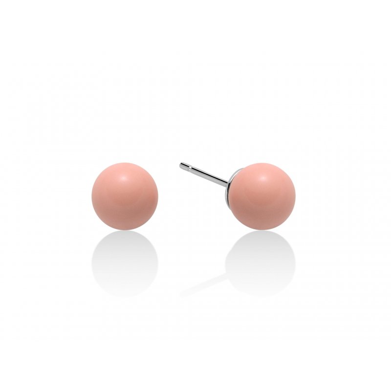 Miluna - Orecchini Argento - Corallo Rosa