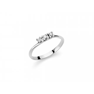 Miluna - Anello Au+Diam - Oro - Diamante