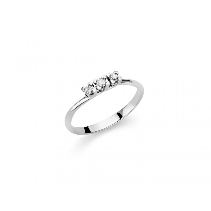 Miluna - Anello Au+Diam - Oro - Diamante