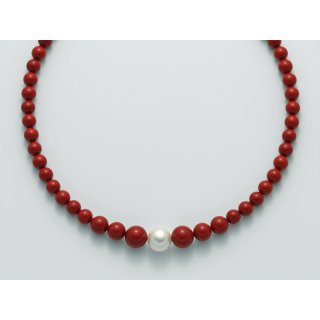 Miluna - Collana Au+Ag+Pc+Aggl - Argento - Oro