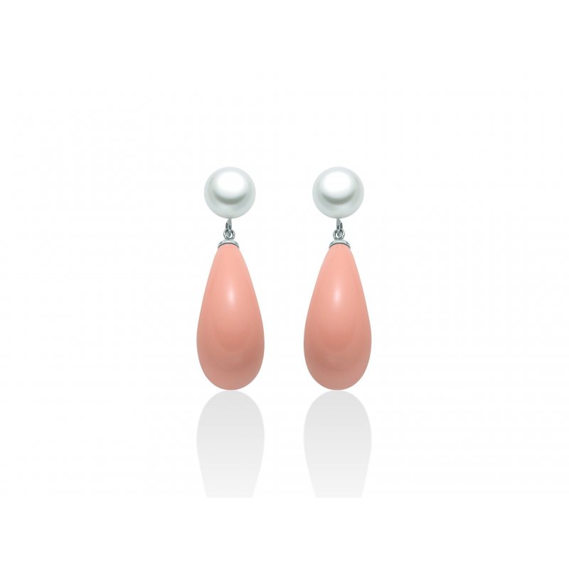 Miluna - Orecchini Argento - Perle Vere