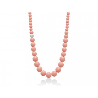 Miluna - Collana Au+Ag+Pc+Aggl - Argento - Oro