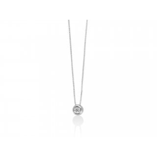 Miluna - Collier Punto Luce - Oro - Diamante