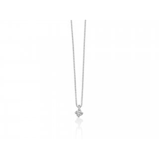 Miluna - Collier Au+Diam - Oro - Diamante