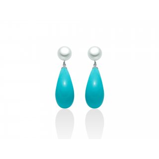 Miluna - Orecchini Argento - Perle Vere