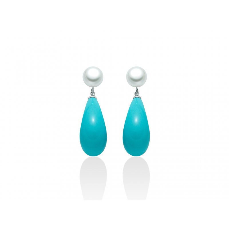 Miluna - Orecchini Argento - Perle Vere