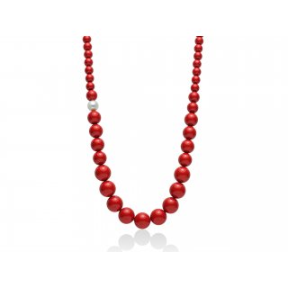 Miluna - Collana Au+Ag+Pc+Aggl - Argento - Oro