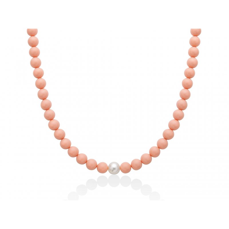 Miluna - Collana Terra E Mare - Argento E Oro