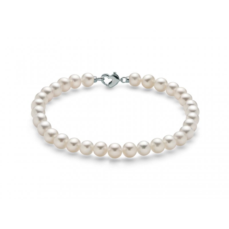 Miluna - Bracciale Au+Pc - Oro - Perle