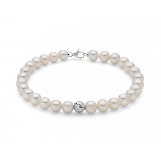 Miluna - Bracciale Perle Boule - Oro - Elegante