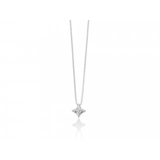 Miluna - Collier Au+Diam - Oro - Diamante