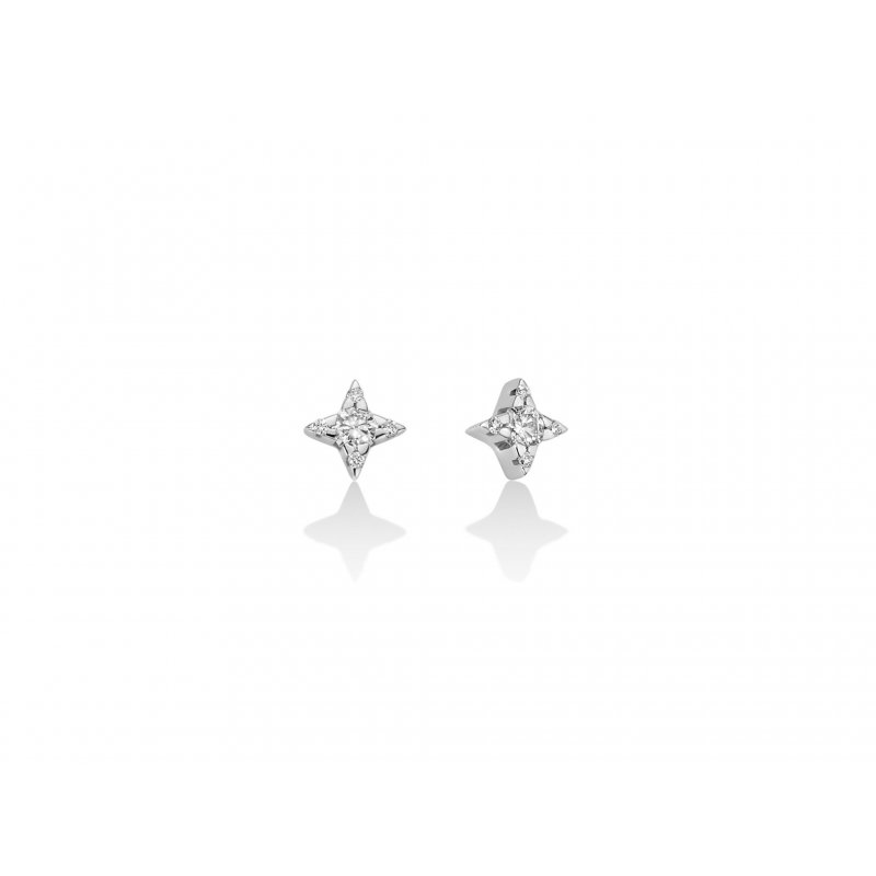 Miluna - Orecchini Au+Diam - Oro - Diamante