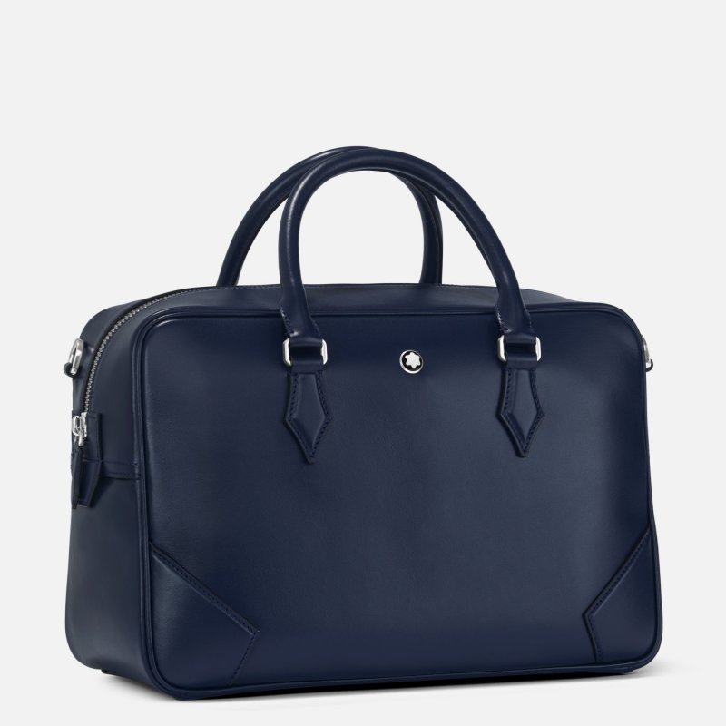 Montblanc - Borsa Meisterstück - Ink Blue - Pelle
