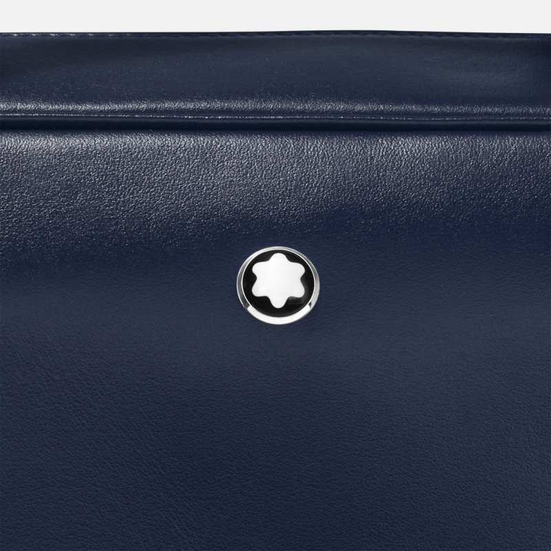 Montblanc - Borsa Meisterstück - Ink Blue - Pelle