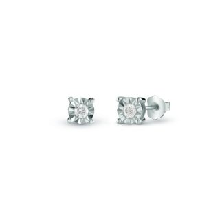 Bliss - Orecchini Ob Brill - Oro Bianco - Diamante