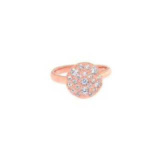Anello Pavè Tondo Piccolo