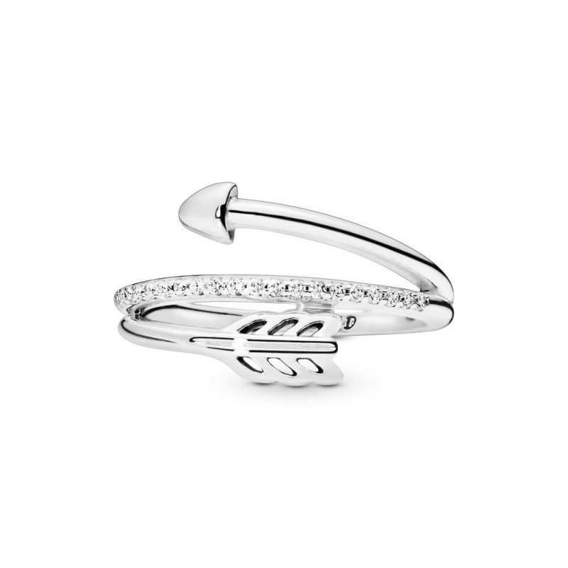 Anello Freccia d’Amore Scintillante
