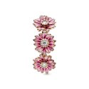 Anello con tre Margherite rosa