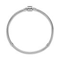 Bracciale Pandora Moments con maglia snake e chiusura a barile
