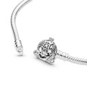 Disney, bracciale Pandora Moments con chiusura con carrozza a forma di zucca di Cenerentola