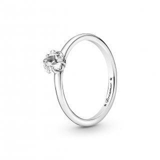Anello Solitario Stella Celeste