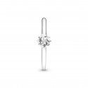 Anello Solitario Stella Celeste