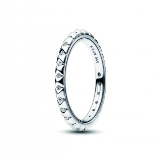 Anello Geometrico con Pietre Pandora ME