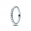 Anello Geometrico con Pietre Pandora ME
