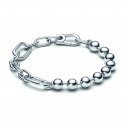 Bracciale Maglia Link e Sfere Pandora ME
