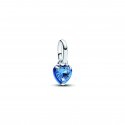Mini Pendente Blue Chakra Heart Pandora ME