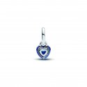 Mini Pendente Blue Chakra Heart Pandora ME