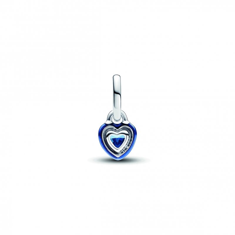 Mini Pendente Blue Chakra Heart Pandora ME