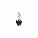 Mini Pendente Black Chakra Heart Pandora ME