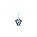 Mini Pendente Black Chakra Heart Pandora ME