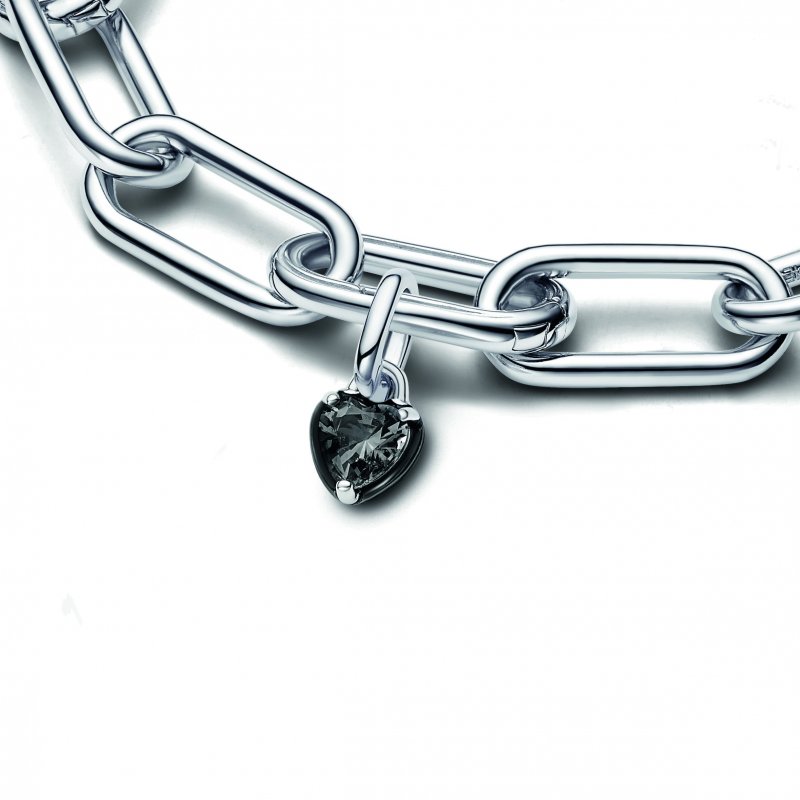 Mini Pendente Black Chakra Heart Pandora ME