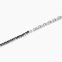 Bracciale In Argento Mix Tennis E Catena,Twins,