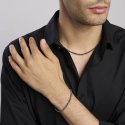 Collana In Argento Con Ematite E Inserti Dorati,On Road,