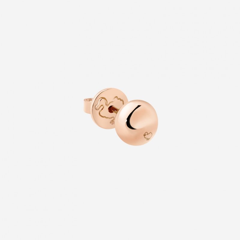 Dodo - Orecchino Stud Pepita - Oro Rosa 9K