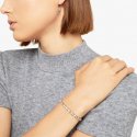 Dodo - Orecchini Hoop Mini Granelli - Oro Rosa - Argento