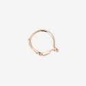 Dodo - Orecchino Hoop Essentials - Oro Rosa 9K