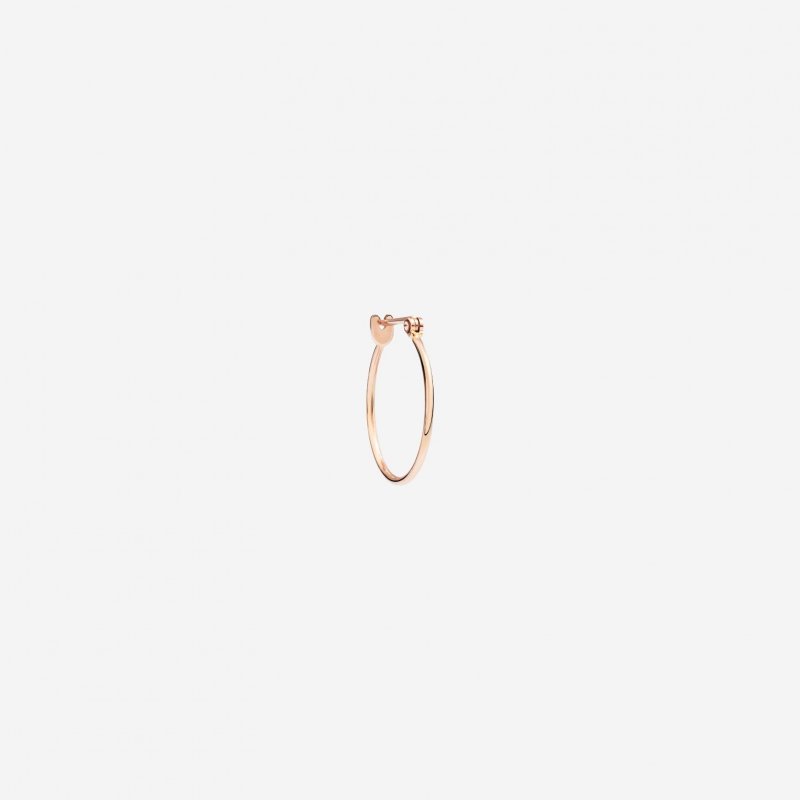 Dodo - Orecchino Hoop Essentials - Oro Rosa 9K