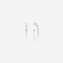 Dodo - Orecchini Essentials Prezioso - Oro Bianco - Diamanti