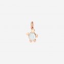 Dodo - Ciondolo Tartaruga Marina - Oro Rosa 9K - Smalto Perlato