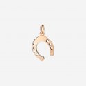 Dodo - Ciondolo Ferro Di Cavallo - Oro Rosa 9K