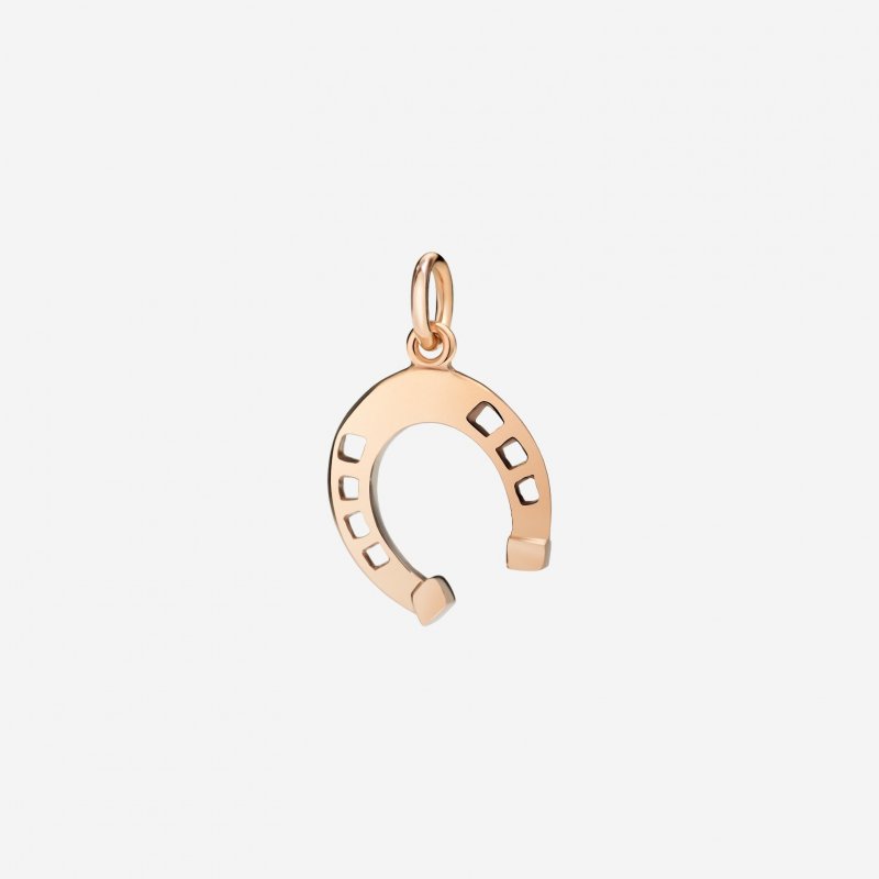 Dodo - Ciondolo Ferro Di Cavallo - Oro Rosa 9K