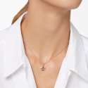 Dodo - Ciondolo Corona - Oro Rosa 9K - Cordino Nero