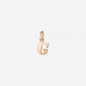 Dodo - Ciondolo Lettera G - Oro Rosa 9K - Grande