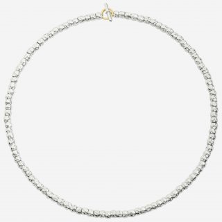 Dodo - Collana Granelli - Argento 925 - Oro Giallo 18K