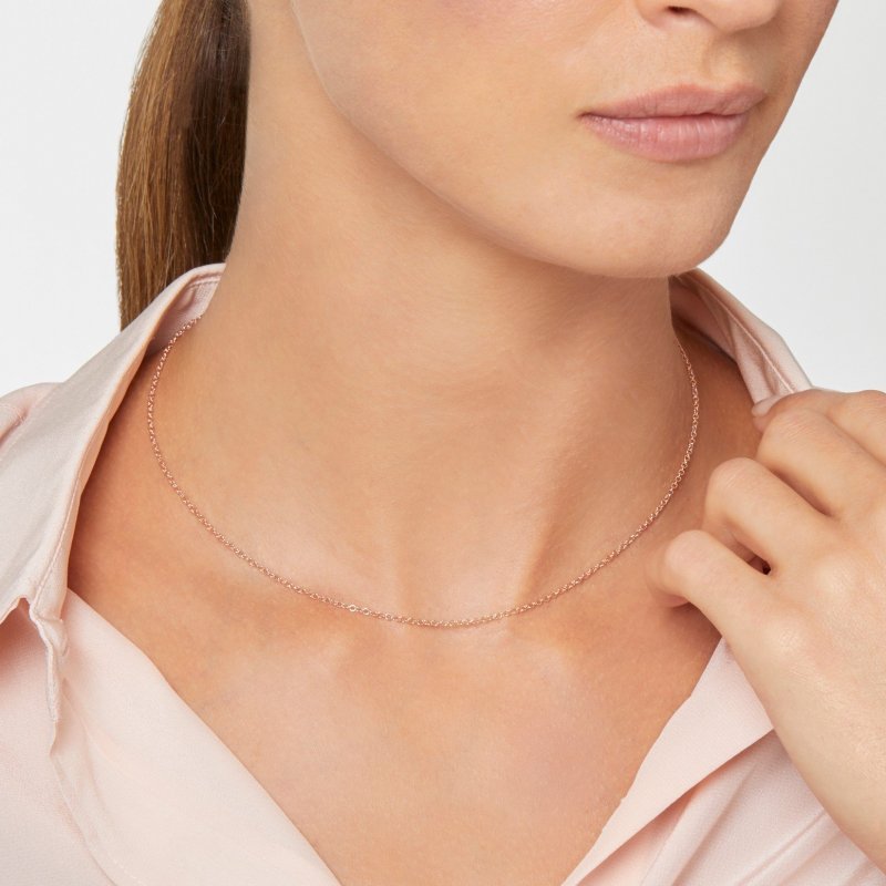 Dodo - Collana Essentials - Oro Rosa 9K