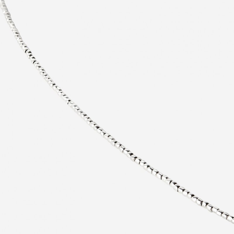 Dodo - Collana Mini Granelli - Argento 925 - Oro Rosa 9K